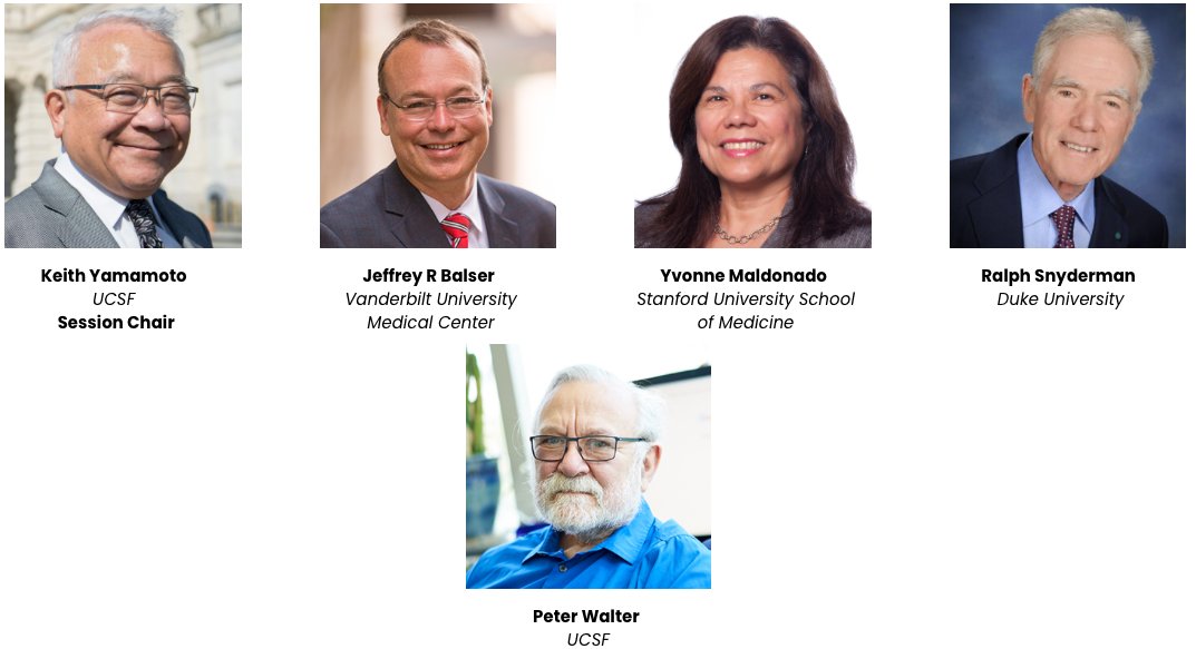 Join me and Peter Walter discussing how #PrecisionMedicine integration of basic and clinical investigation motivated <a href="/UCSF/">UC San Francisco</a> scientists to pivot their research to confront #Covid_19 only to encounter the “valley of death."
Jan. 25, 8:00am #PMWC21
buff.ly/38eqEzs
<a href="/PMWCintl/">Precision Medicine World Conference</a>