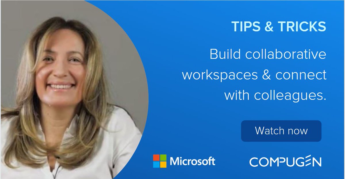 CompugenInc's tweet photo. Check out these short videos from AskAdrienne as she shares tips and tricks to optimize your Microsoft Teams experience. https://t.co/zcMZWmihce #ModernWorkspace #WorkFromAnywhere #ThisIsCompugen #MicrosoftTeams https://t.co/lGexLrCwHx