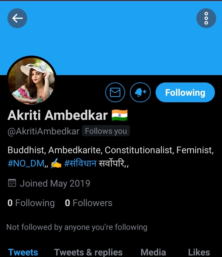 अपनी औकात ना दिखाए @TwitterIndia 
बहन का एकाउंट वापस करें...!!!
#RestoreAkritiAmbedkar