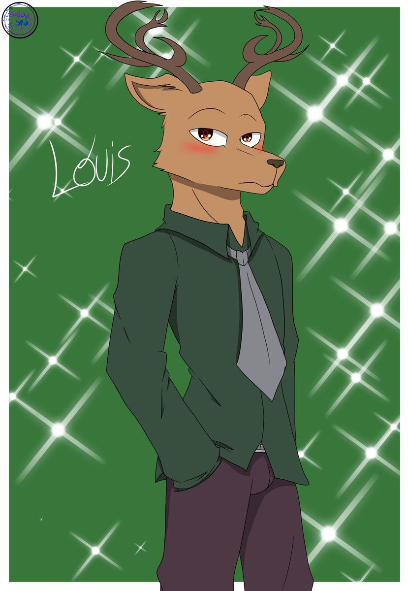 ShuichiExia's tweet photo. "Hello, new student, My name's Louis. I'll be glad to show you around if you like." "Well... Love isn't always perfect but we should give it a try"
Louis From beastars vn style. #BEASTARS #beastarsreturn #beastarsfanart #furry #furryart #Furryartist #artph #furryartwork https://t.co/zzSOruUsPz