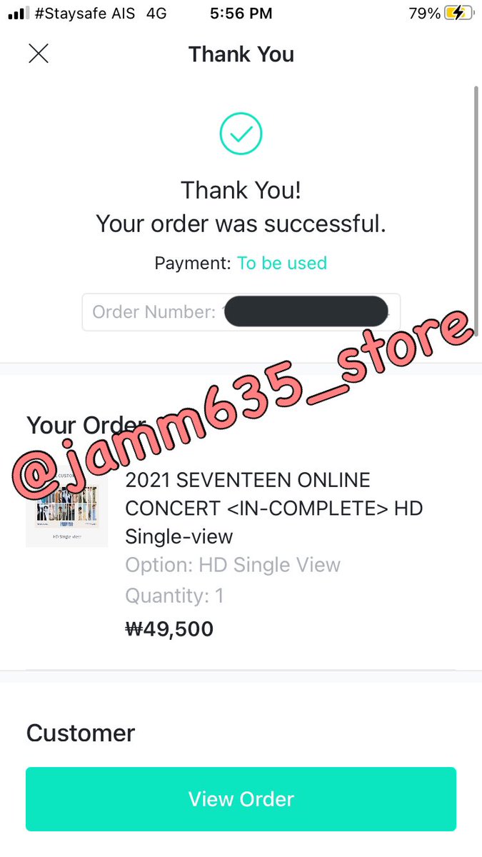 jamm635_store's tweet photo. ꒰ เปิดหาร♡ ꒱ 

2021 SEVENTEEN ONLINE CONCERT <IN-COMPLETE> 

✨จอแบบ Single View (จอเดี่ยว)

🛒 ราคา 695 บาท : ขาด 1 คน

💌 สนใจ/สอบถาม DM มาได้เลยค่า🙆🏻‍♀️💖

(ปล. เค้ากดซื้อเรียบร้อยแล้วนะคะ)

#ตลาดนัดสวนแครอท #ตลาดนัดseventeen #SEVENTEEN #หารกับ171 https://t.co/Wv7skKehyx