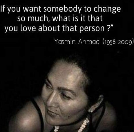 Happy Birthday Yasmin Ahmad. 