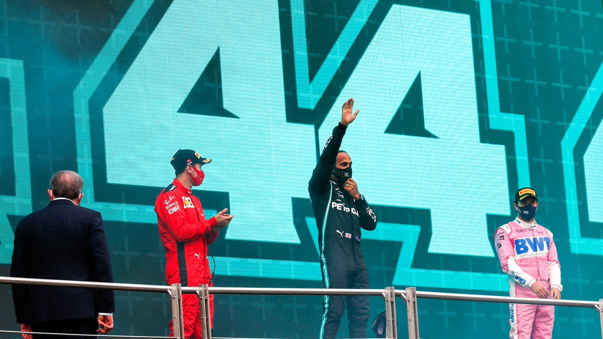 - Most races with a single engine manufacturer - Most consecutive race starts - Most podium finishes - Most front row starts - Most podium finishes in a season  (Shared with Vettel/Schumacher)- Most consecutive podium finishes from debut 