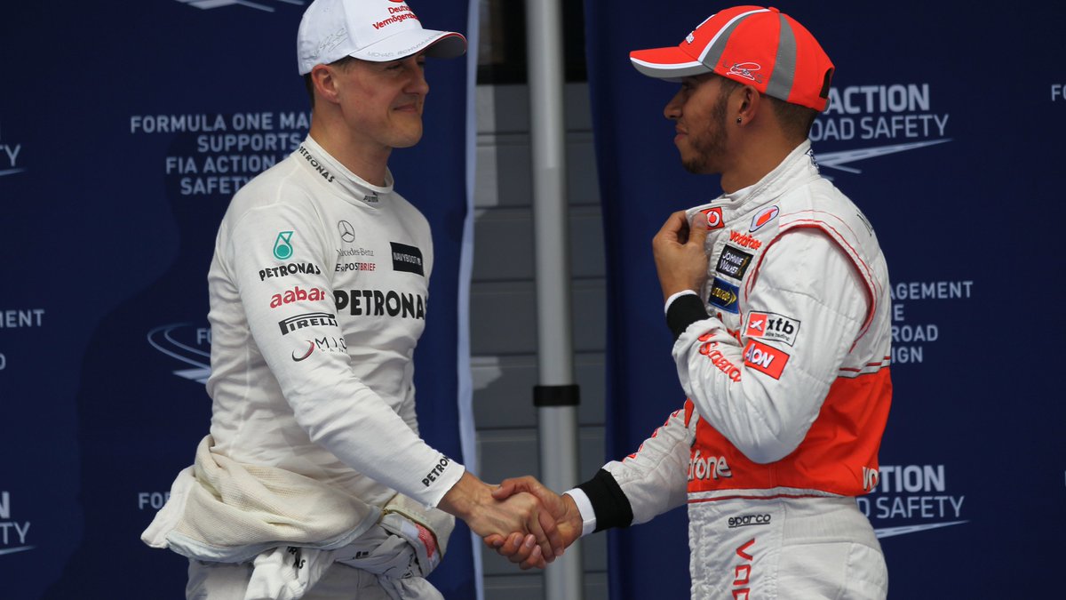 - Most World Championships  (Shared with Michael Schumacher)