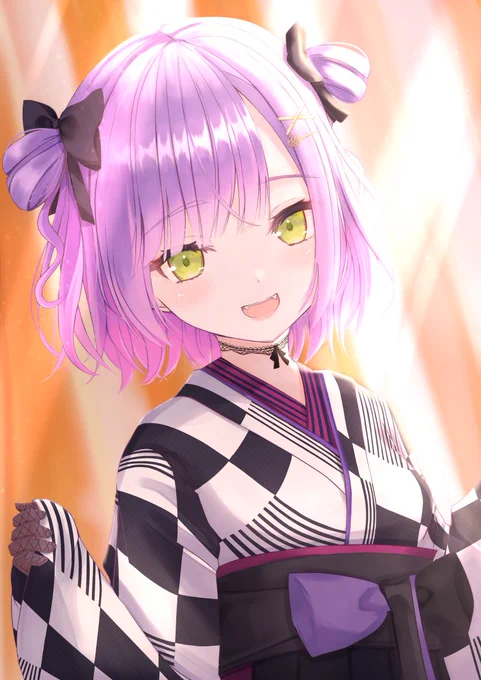 トワ様👾かきぞめ✨

#TOWART
#ホロライブ正月衣装 