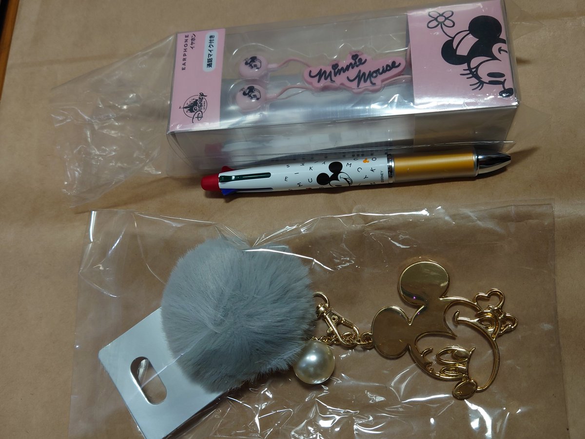 Chusei 届いた プチプチもミッキー ディズニーストア ダンボール まで可愛い