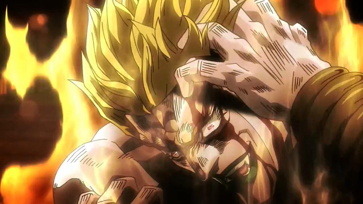 High DIO looks awesome tho, the razor hair works here vert well becouse it also matches how it was drawn in the manga. I'd say DIO just has a rough start but overall it's well done