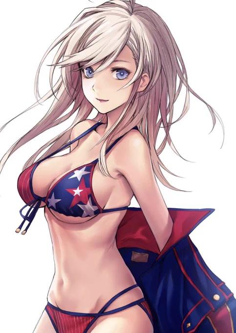 水着撮影
#FGO #宮本武蔵 