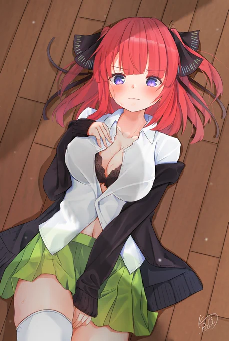 …っ責任…とりなさいよ…!
#五等分の花嫁2期 
#中野二乃 