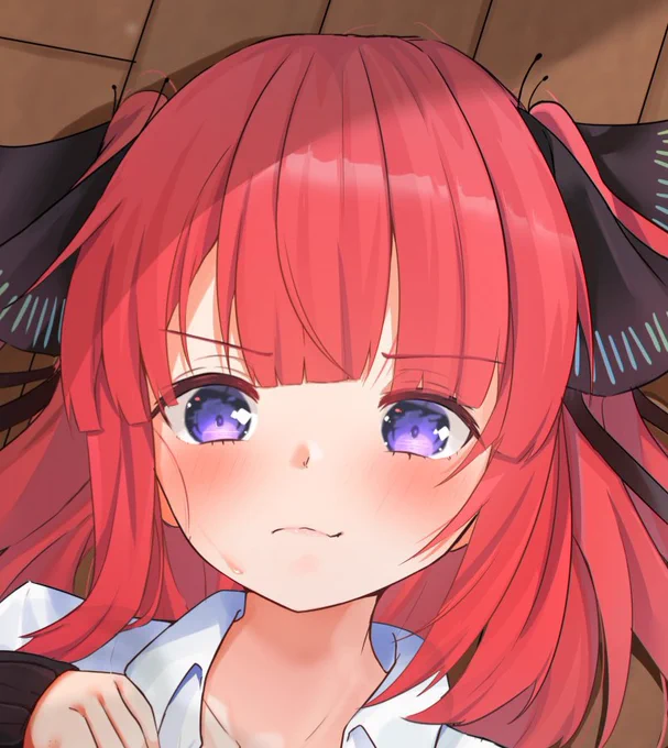 …っ責任…とりなさいよ…!
#五等分の花嫁2期 
#中野二乃 