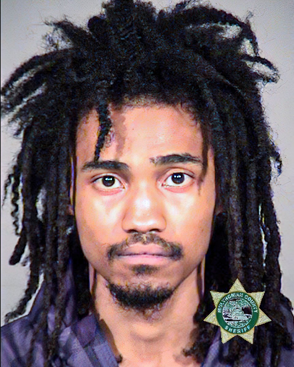Milton Quyen Waldrop, 24, was arrested again & charged w/multiple criminal offenses at the violent BLM-antifa protest in north Portland where rioters carried out arson attacks & came armed with nail-studded weapons. He was immediately released.  #antifa  #PortlandRiots