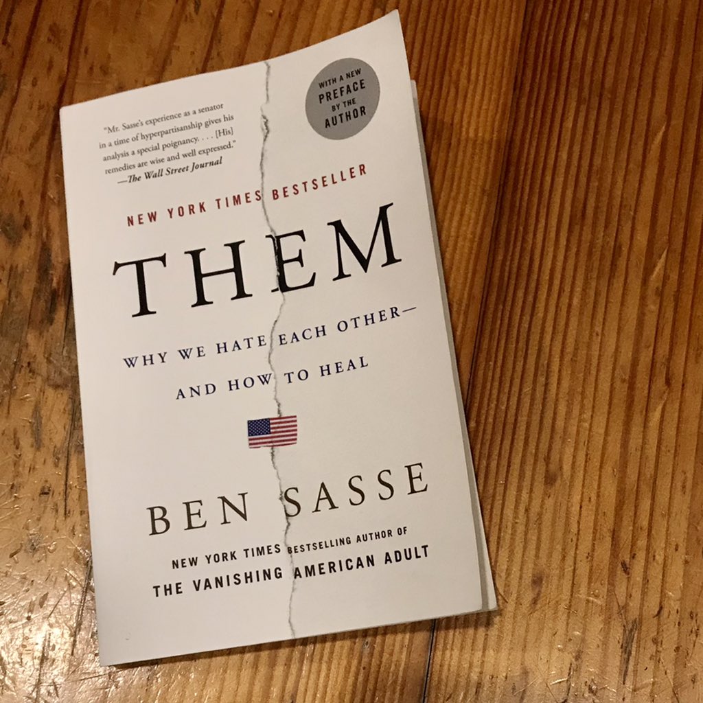 TimPatrick's tweet image. So, providentially, I finished reading this today. It was excellent, and probably speaks louder now than ever. @BenSasse