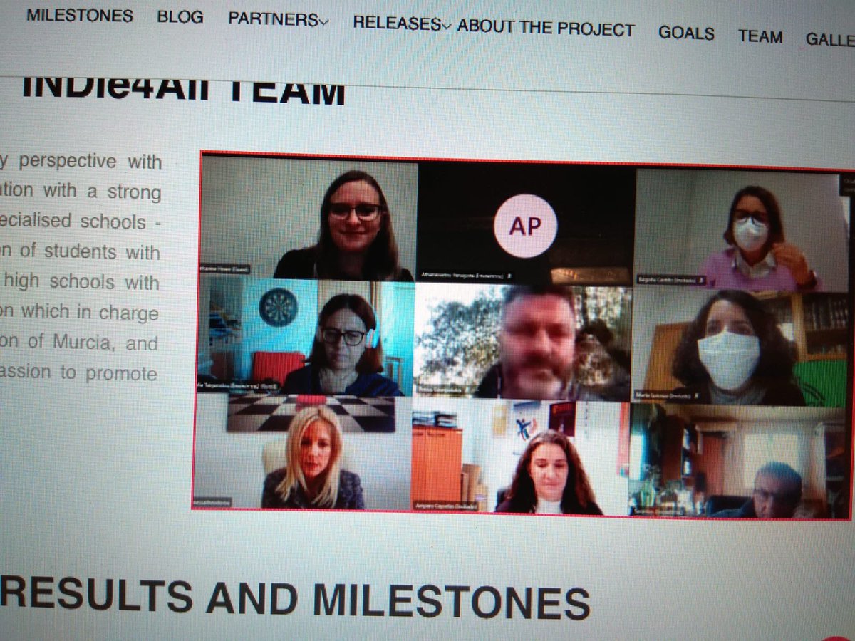 ErasmusPuche's tweet photo. Estamos muy contentos de iniciar nuestra andadura en el ilusionante proyecto #INDIe4All para una educación inclusiva. Se trata de un proyecto KA201 en el que participaremos durante los próximos 3 cursos. @sepiegob @EUErasmusPlus https://t.co/4mLpetJTyo