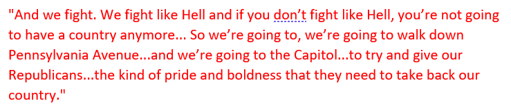 Already seeing some really dodgy arguments about what happened yesterday. 1) These were a few bad apples & nothing to do with the Republican Party. No. They were directly incited by Donald Trump and 45 per cent of Republican supporters back them.