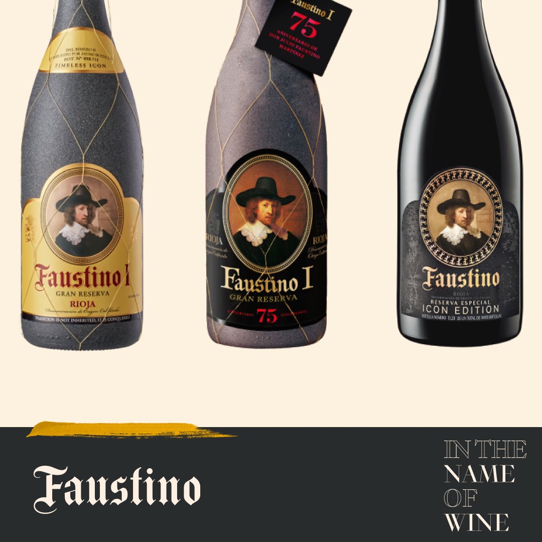Solo un #FaustinoExpert sería capaz de responder... ¿Cuál de estas botellas  tiene la cápsula dorada? 
a) Faustino I Gran Reserva
b) Faustino I Gran Reserva 75 Aniversario
c) Faustino Icon