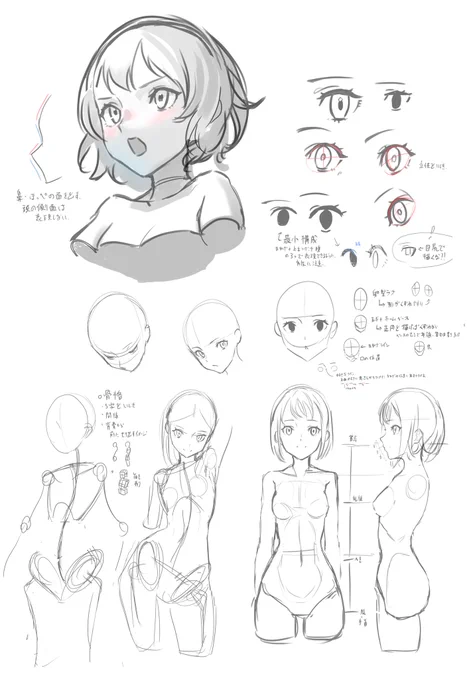 描けなくなって軽くリハビリしてた 