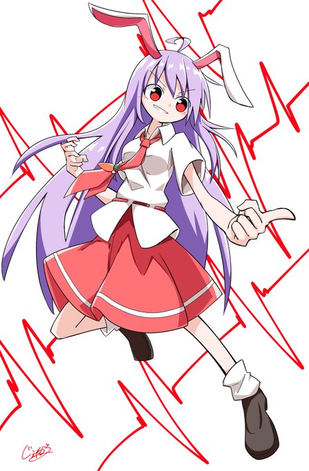 「reisen udongein inaba short sleeves」Fan Art(Latest)｜3pages