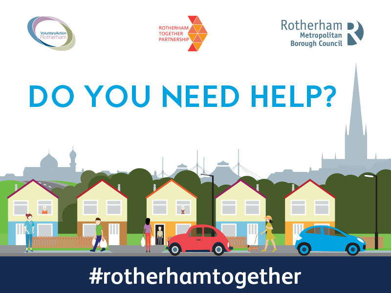 RMBCPress's tweet photo. You can get support during lockdown through the Rotherham Community Hub. If you need help with food parcels, befriending or just need some advice, get in touch by calling 01709 807319 or going online to https://t.co/MzXScGKECo. https://t.co/OetIP1vhkV