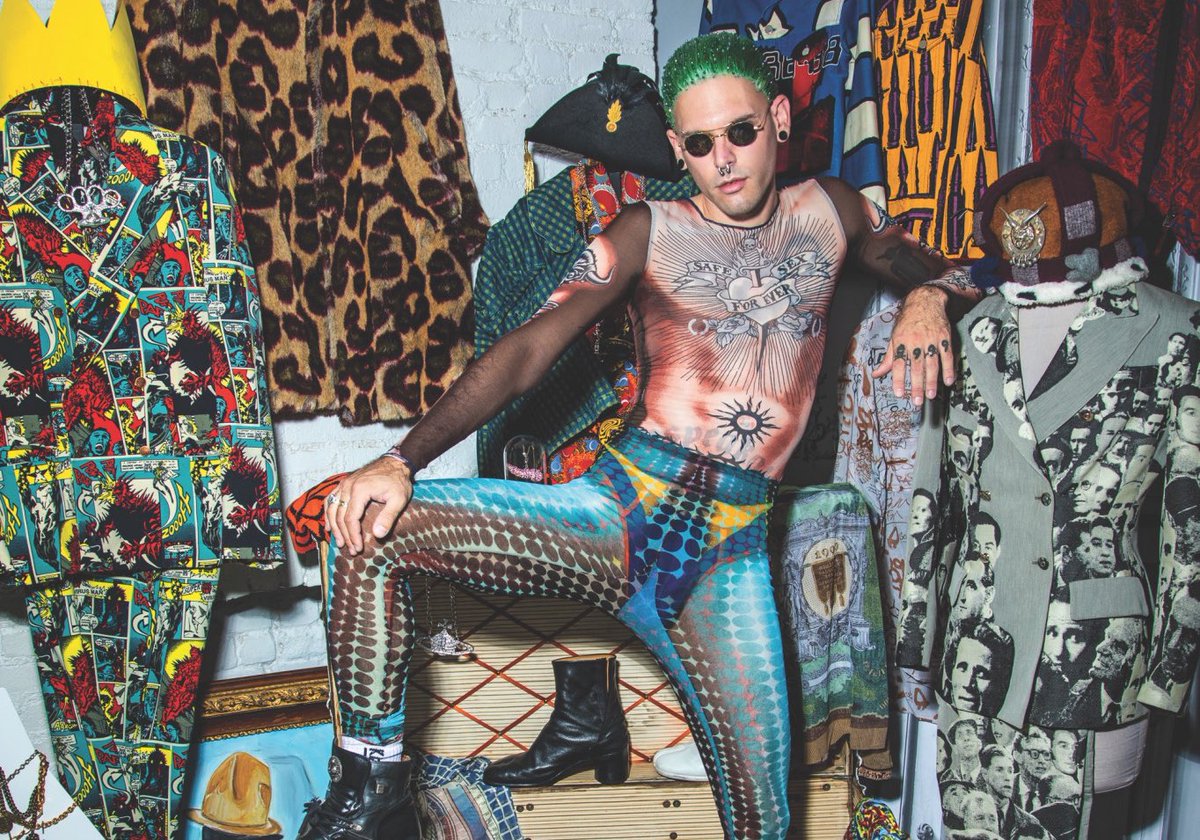 glassmagazine's tweet photo. Presenting the Glass Archival Fashion Collectors series, kicking off with Steve Karas who collects Jean Paul Gaultier, Vivienne Westwood and Maison Margiela. Read the interview here: https://t.co/Al849qZJxO #SteveKaras https://t.co/twLEJhBxu8