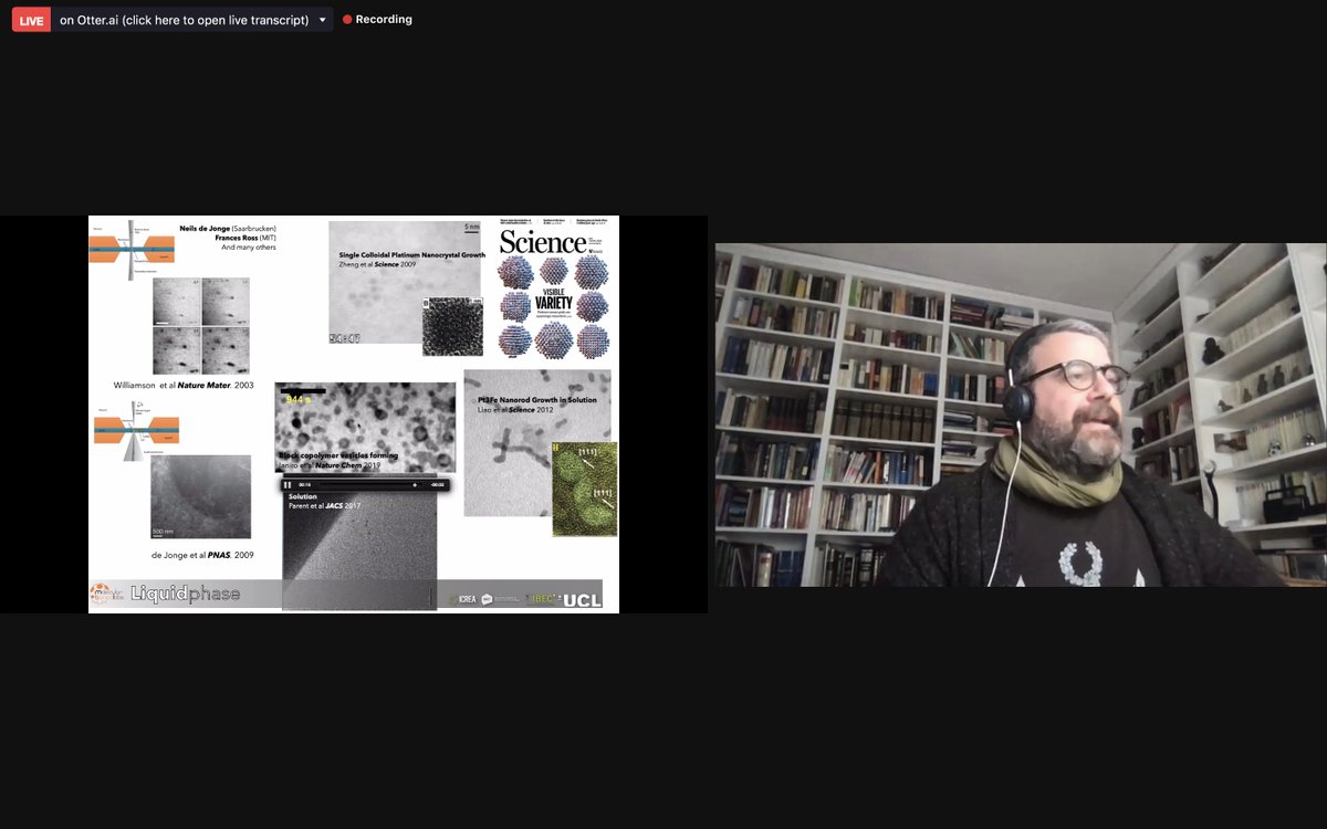 aljamal_wafa's tweet image. On our second day of the @MicroscopyIrl  symposium 2021, we had a great talk delivered by Prof. Beppe Battaglia @bppebattaglia from @UCLChemistry about #liquidphase imaging for nanomaterials and biological samples.