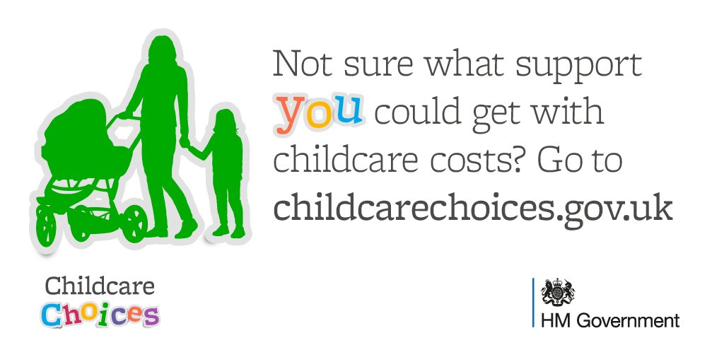SWorcFamSupport's tweet photo. Childcare Choices - Check what support you could get for childcare costs https://t.co/O64Dnu5v3P