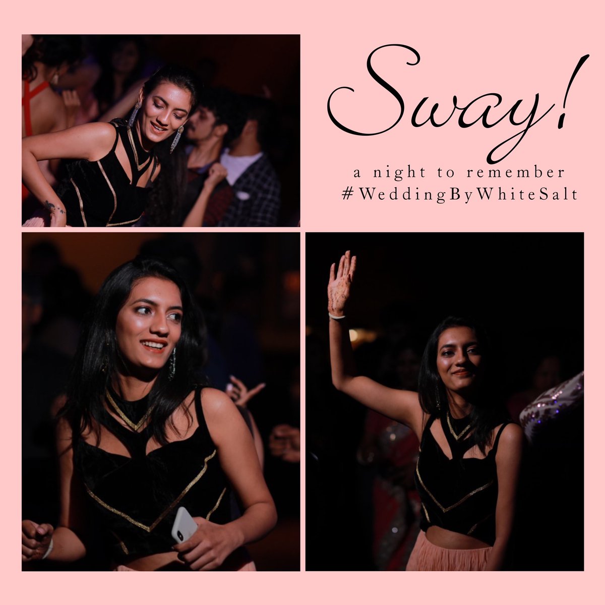 WhiteSaltEnt's tweet photo. Caught candid 💃 
Celebrate safe with @whitesaltent  EVENTS 
.
#events #covidsafe #weddings #kolkata #destinationevents #quotes #quoteoftheday #events #weddings #IAmWhiteSalt #WeddingPlanner #Decor #Design #EverythingExperiential #Kolkata #diptishahevents  #IAmWhiteSalt https://t.co/2IroKnX3b7