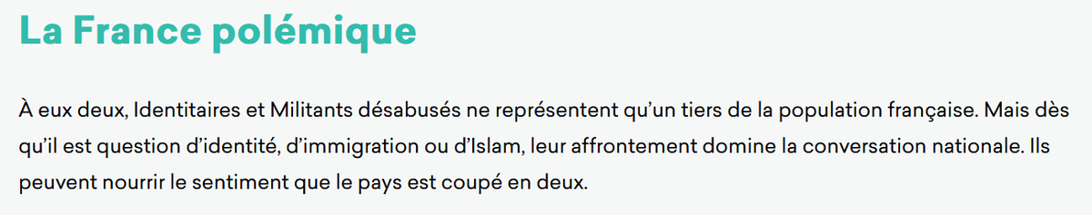 C'est un exemple très particulier mais il est intéressant de voir que sur ces sujets (accueil des migrants) on se trompe sur la sensibilité des français·e·s qui est beaucoup plus complexe que ce que l'on dit. A lire ainsi l'étude de  @Destin_commun  https://www.lafranceenquete.fr/&nbsp;