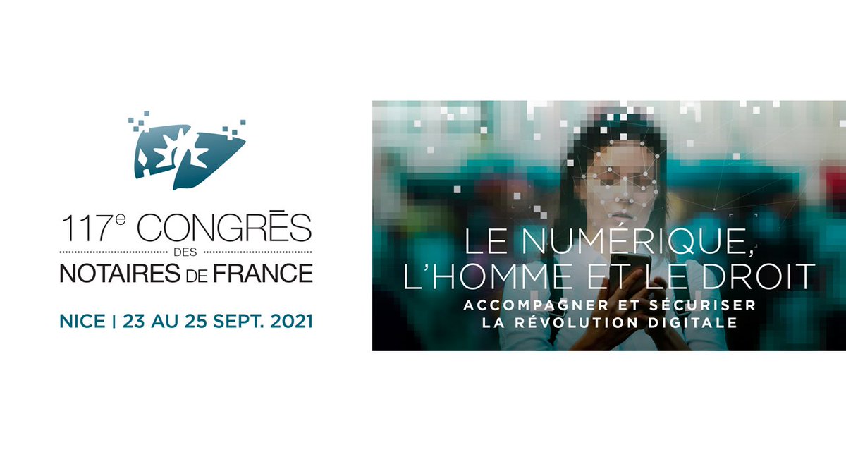 [Information officielle] Le 117e #CongresNotaires 2021 se tiendra à <a href="/VilledeNice/">Ville de Nice</a> du 23 au 25 septembre. 
Un thème : LE NUMÉRIQUE
Trois commissions : #Personne #Patrimoine #Contrat. 
A découvrir sur bit.ly/39aVckR  
<a href="/Notaires_CSN/">Notaires de France</a> <a href="/NotairesdeParis/">Notaires de Paris</a>
