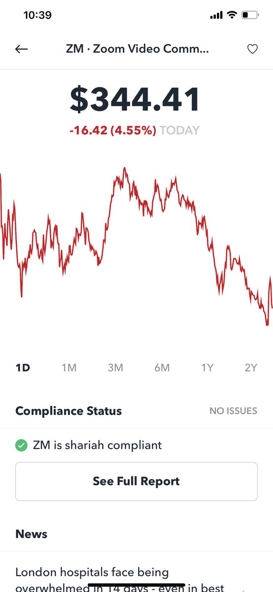 Condition 5: The market cap is larger than the net liquid assets.Now, some of these might sound like gibberish to you so Alhamdulillah for  @zoyafinancial who do the checks for you.Just type in what stock you’re looking at, and see if it’s compliant or not. Very handy!