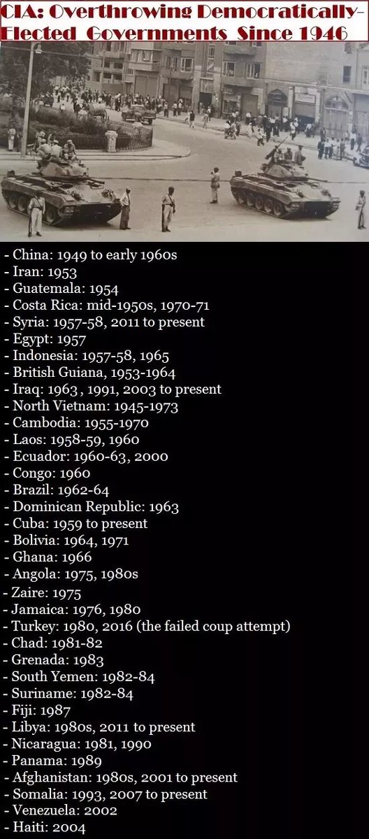 5. Why will there never be a coup d’etat in Washington? … Because there is no American embassy there!