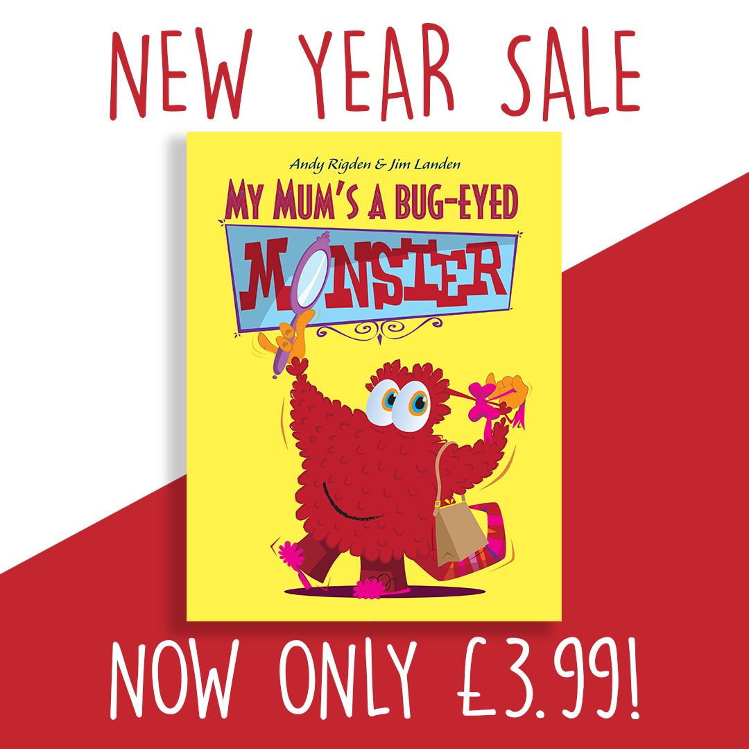 TinyTreeBooks's tweet photo. All mums are special, but this one is uniquely so. 

My Mum's a Bug-Eyed Monster by @andyrigden and @Jimothy65 is now just £3.99 in our New Year Sale ➡️https://t.co/zmEMAddLA0 https://t.co/yvS8byNOqg