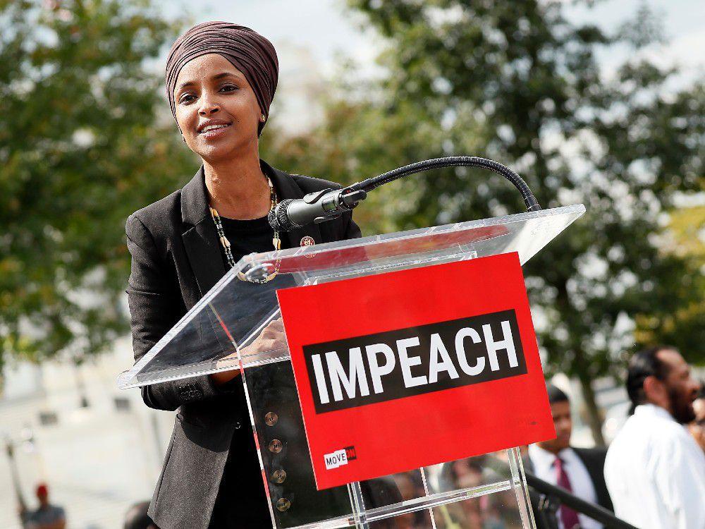 U.S. Rep. Ilhan Omar says she is drawing up impeachment papers on Trump after Capitol mob