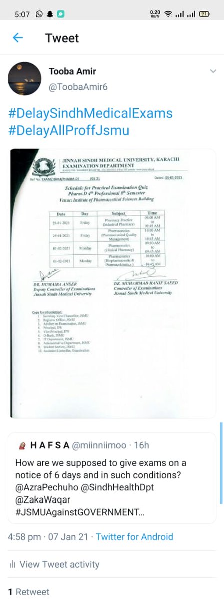 MariaAh49832541's tweet photo. #DelayAllProffJsmu 
#IPS
#PHARMACYEXAMS https://t.co/PXTxMENnvE