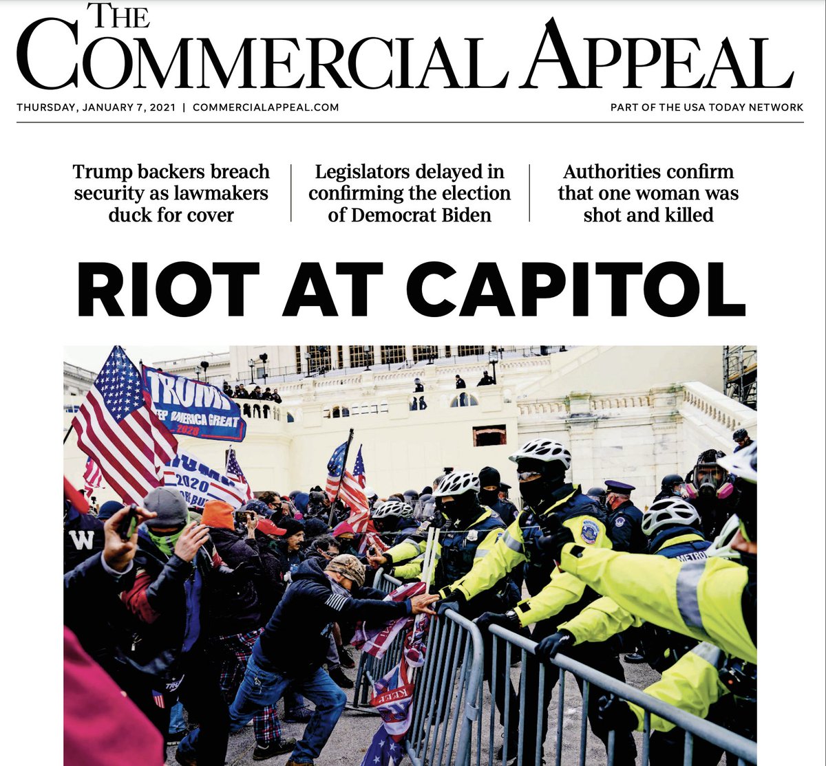 Roundup of front pages from around the country (thread)