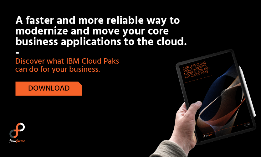 weareflowfactor's tweet photo. Are a faster time-to-market and operational efficiency on your list of new year's resolutions for 2021? Then you should definitely check out our whitepaper about @IBM  Cloud Paks! #IBM #Cloud #HybridCloud #DevOps https://t.co/T9bzymYn0P https://t.co/PqL1JOr2I1