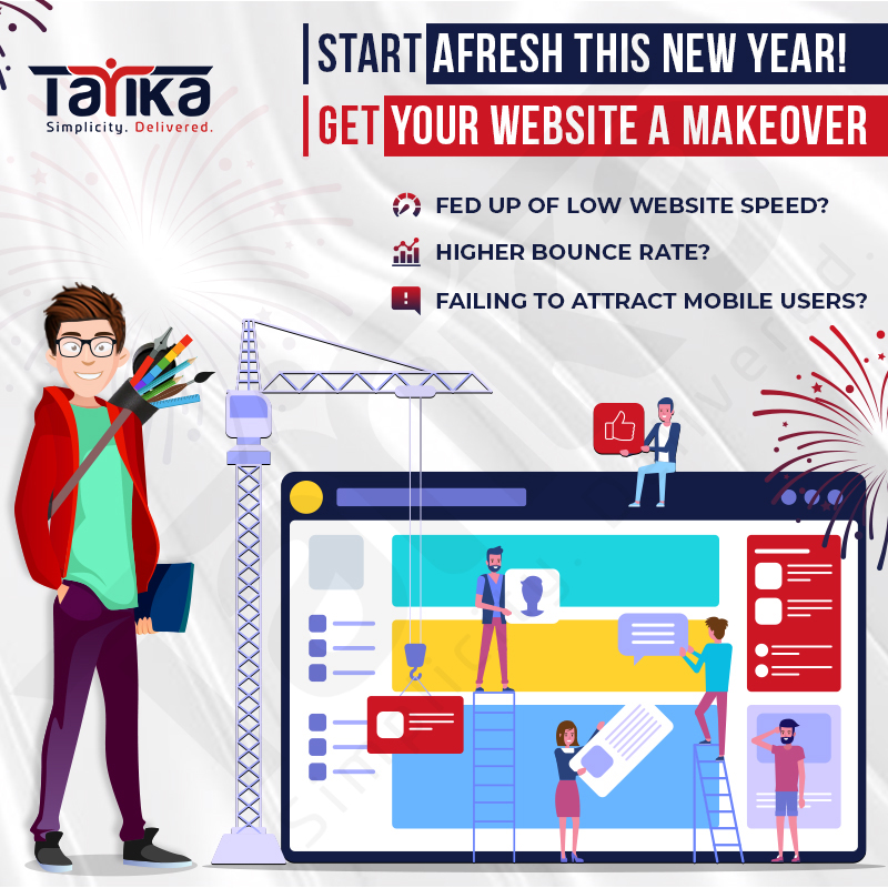 Tarika_Group's tweet photo. Get your website a makeover with our exemplary website redesign services!
To know more, click here: https://t.co/DXp6Tr99qj
#websolutions #websitedesign #WebsiteRedesigning #WebsiteRedesigningServices #websitemakeover #newyear2021 #TarikaTechnologies #thursdayvibes https://t.co/gUgtRrcvX7