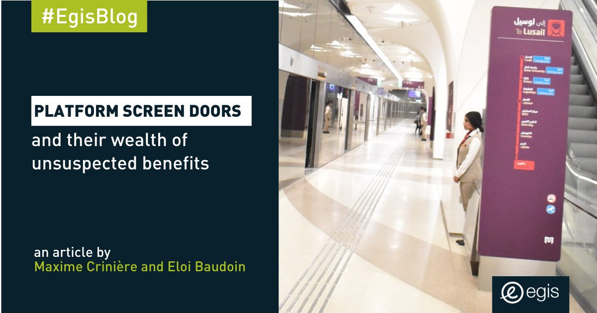 egis's tweet photo. Platform screen doors and their wealth of unsuspected benefits! Read the article by Maxime Crinière and Eloi Baudoin on #EgisBlog https://t.co/DmphPQhUDa https://t.co/Oq8oj5HcYs