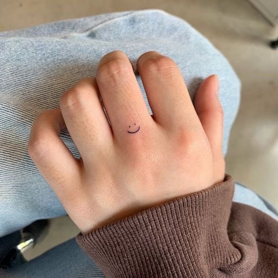 Details more than 81 small smiley face tattoo best  thtantai2