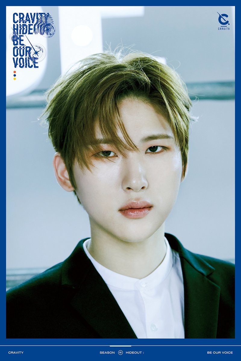 CRAVITYstarship's tweet photo. CRAVITY
SEASON 3 <HIDEOUT>
BE OUR VOICE
⠀
2021.01.19 RELEASE
⠀
CONCEPT PHOTO 2-1
우빈(WOOBIN)
⠀
#CRAVITY #크래비티
#우빈 #WOOBIN
#HIDEOUT
#BE_OUR_VOICE https://t.co/1oUziU8971
