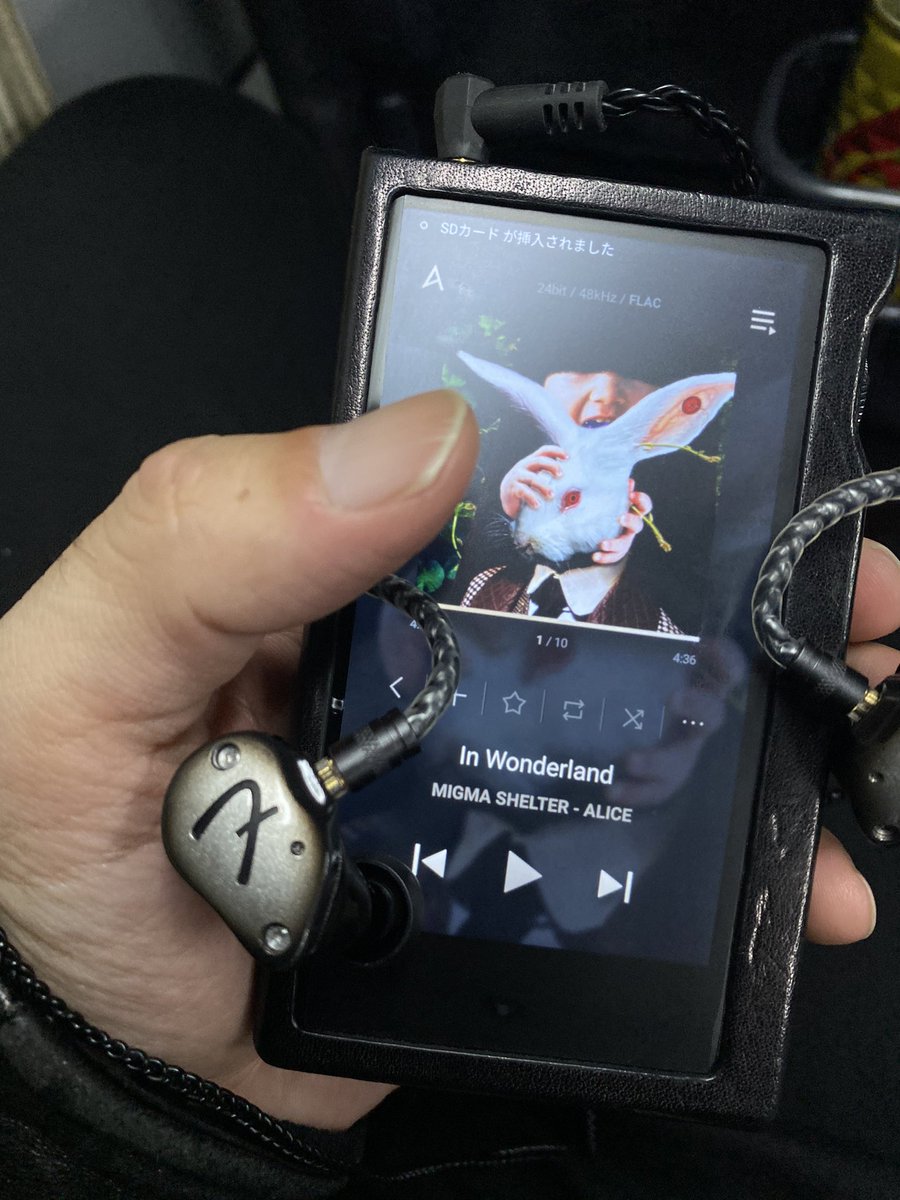 masapirochan86's tweet photo. 癒しのポータブルオーディオ
疲れた脳の緊張が弛緩する、気持ち良い音

#KANNALPHA
#TEN5 
#オーディオは楽しいゾ https://t.co/GMOZ0dKxYI