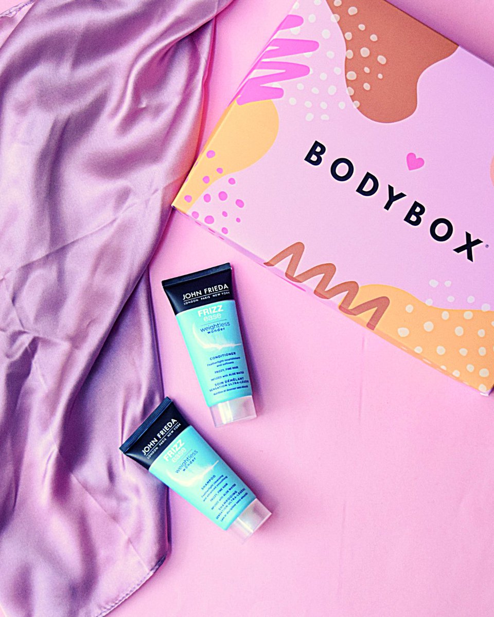 Bodybox_es's tweet image. Si quieres un #pelazo más nutrido y suelto, #sinencrespamiento y #sinpeso, #JohnFrieda ha creado esta gama especialmente para ti 🥰 ¡Ahora puedes probarla! El #champú y el #acondicionador están dentro de la #Bodybox Enero 💗 Bodybox.es