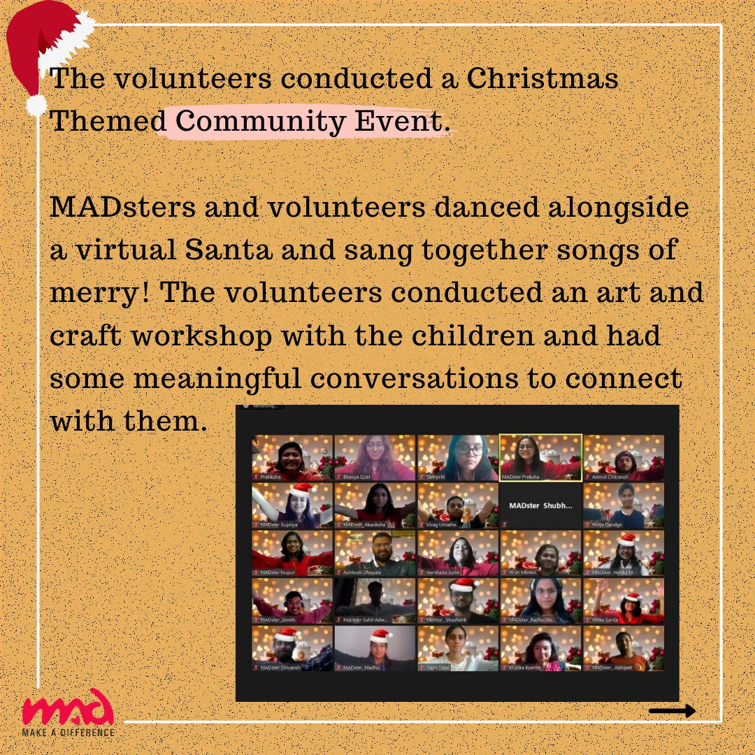 makeadiff's tweet photo. #MADMoments
Every volunteer knows the magic a child's smile brings in. The MADness became surreal when volunteer reconnected with children to celebrate the seasons of joy.
#creatingimpact #makeadifferenceIndia #childrenarethefuture #empoweredchildren #developmentalrelationships https://t.co/FXCvtpkaEi