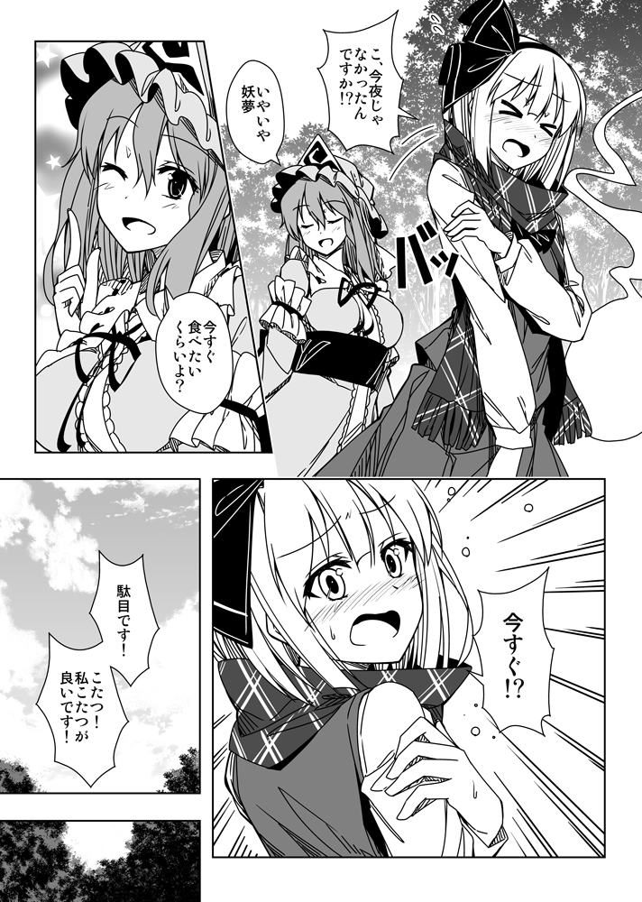 妖夢ちゃんと幽々子様が初詣する話 (2/2) 