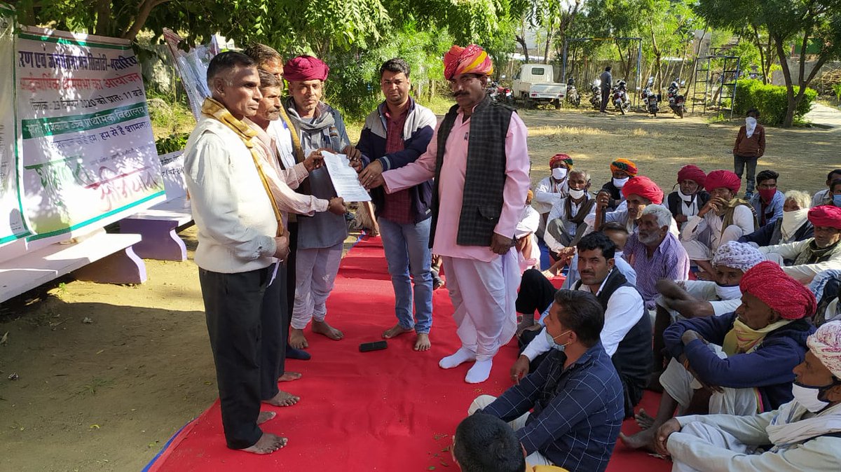 fesforcommons's tweet photo. On the occasion of Kisaan Diwas, more than 40 Village Institution members from across Kareda &amp; Asind blocks of Bhilwara district, RJ, gathered to discuss &amp; resolve their concerns around land encroachment and MGNREGA convergence plans.
#Commons #PromiseofCommons #CommunityStories https://t.co/RGoqivipE5