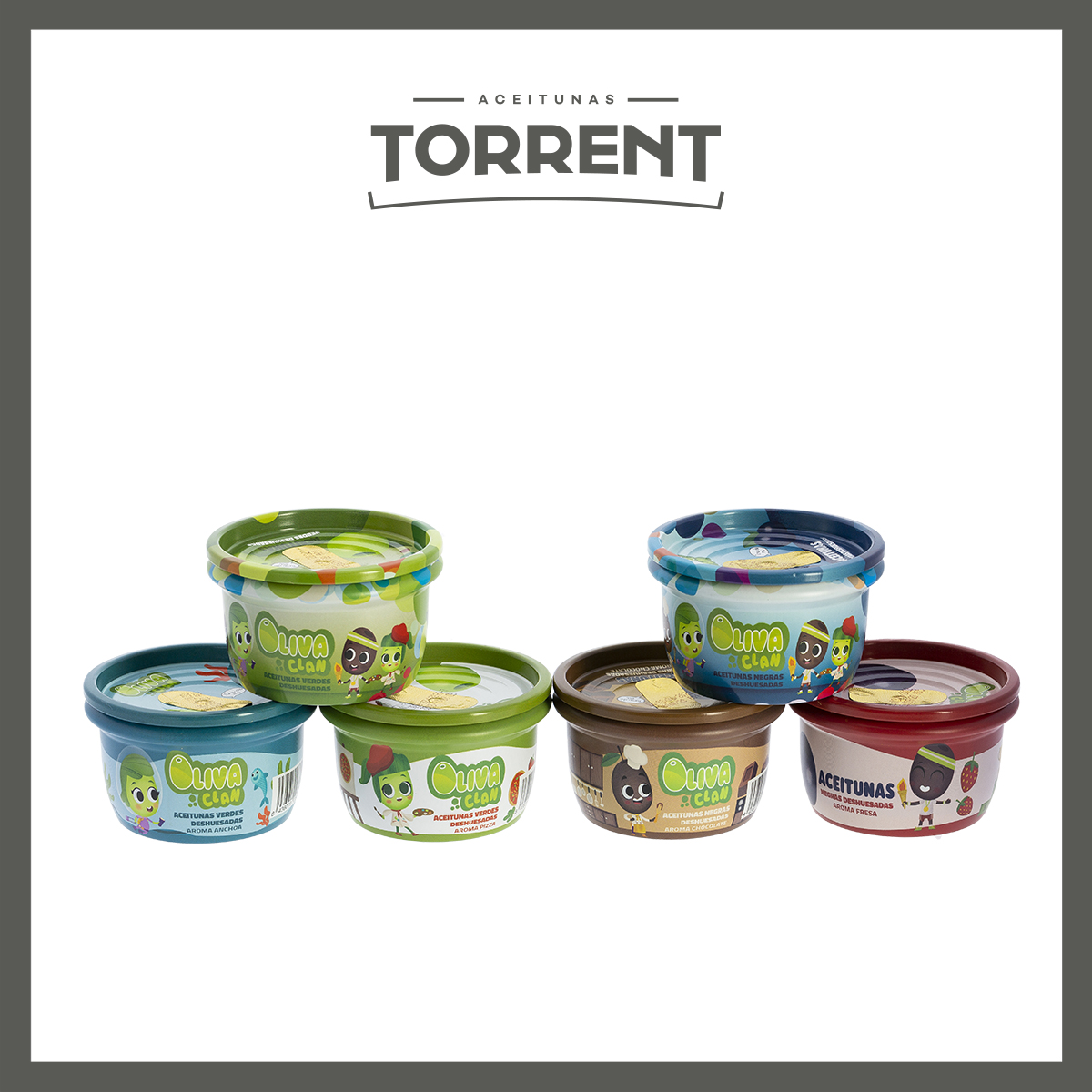 AceitunaTorrent's tweet photo. Hoy toca contaros sobre la #marcaTorrent más aventurera, que nace con los pequeños de la casa en mente ➡️ Oliva Clan
Estas latitas de aceitunas en formato snack son saludables, fácil de manejar, sin líquido, y disponibles con y sin aromas.
¿A qué esperas para unirte al clan? https://t.co/RLiw20FNvB