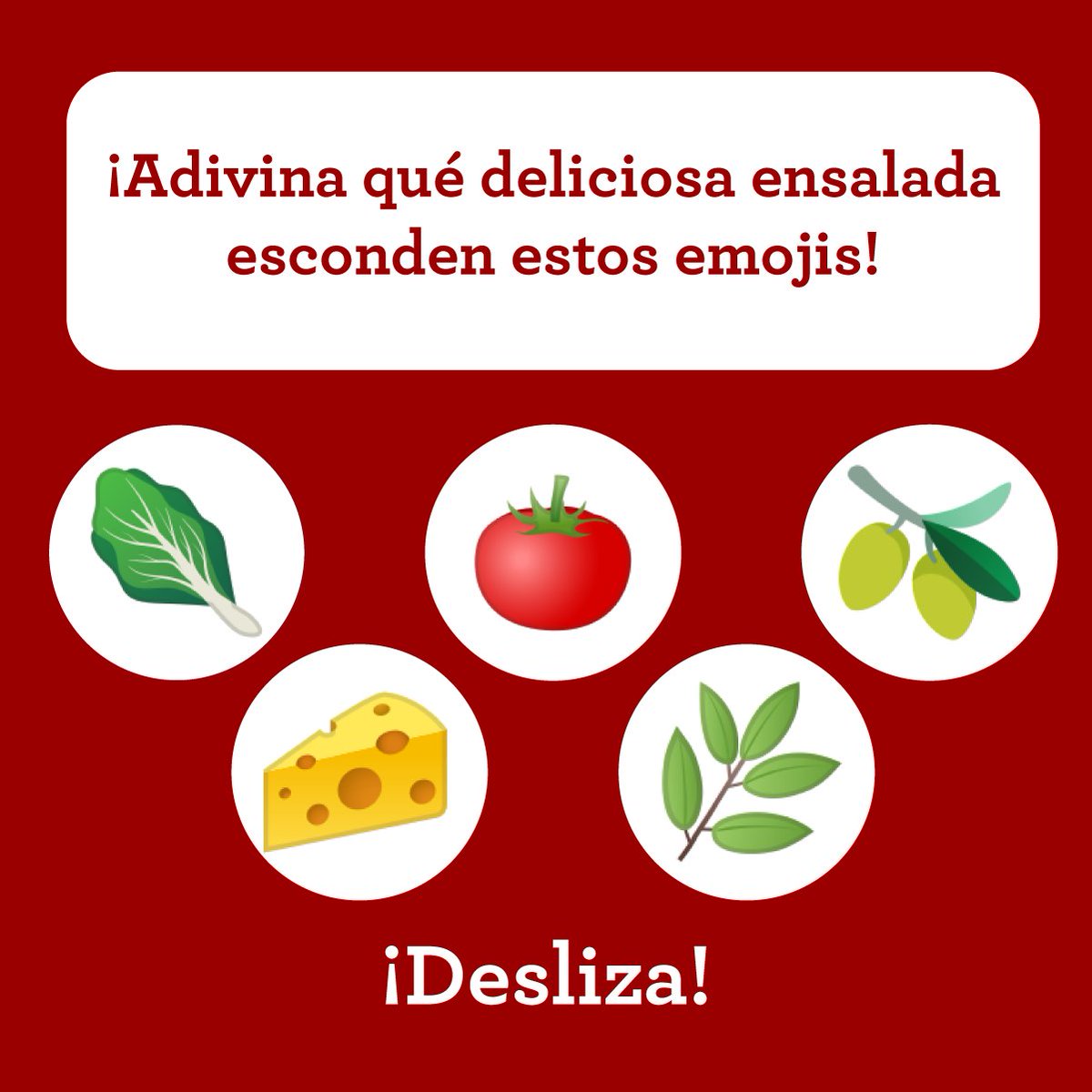 AutogrillIberia's tweet photo. ¡Hoy te traemos lo mejor de la huerta! Si eres capaz de averiguar qué plato preparamos con estos 5 ingredientes, escríbenos en los comentarios ✨
#AutogrillTeAcompaña #FeelingGoodOnTheMove #HappyTravelers #Travel #Ensalada #HealthyFood https://t.co/kU2gnAIDSZ