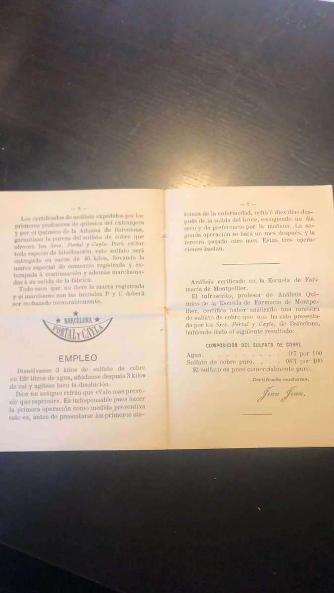 AgroPixel's tweet photo. Octavilla informativa comercial de hace 130 años.
En el 1890 el mildiu ya hizo estragos... https://t.co/ixcQSyacop