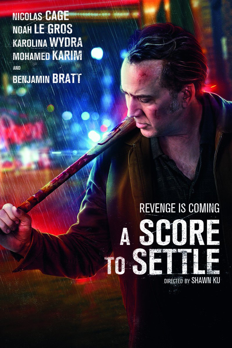 FilmMomatic's tweet photo. #NowWatching A SCORE TO SETTLE #ShawnKu #NicolasCage #NoahLeGros #BenjaminBratt @wydrakarolina @mokarimstar #IanTracey @nicolemunoz94 #CarmelAmit @NicoleGLeier #HeadInjuryFilm #ComingOfCage https://t.co/4K49HmQeqK