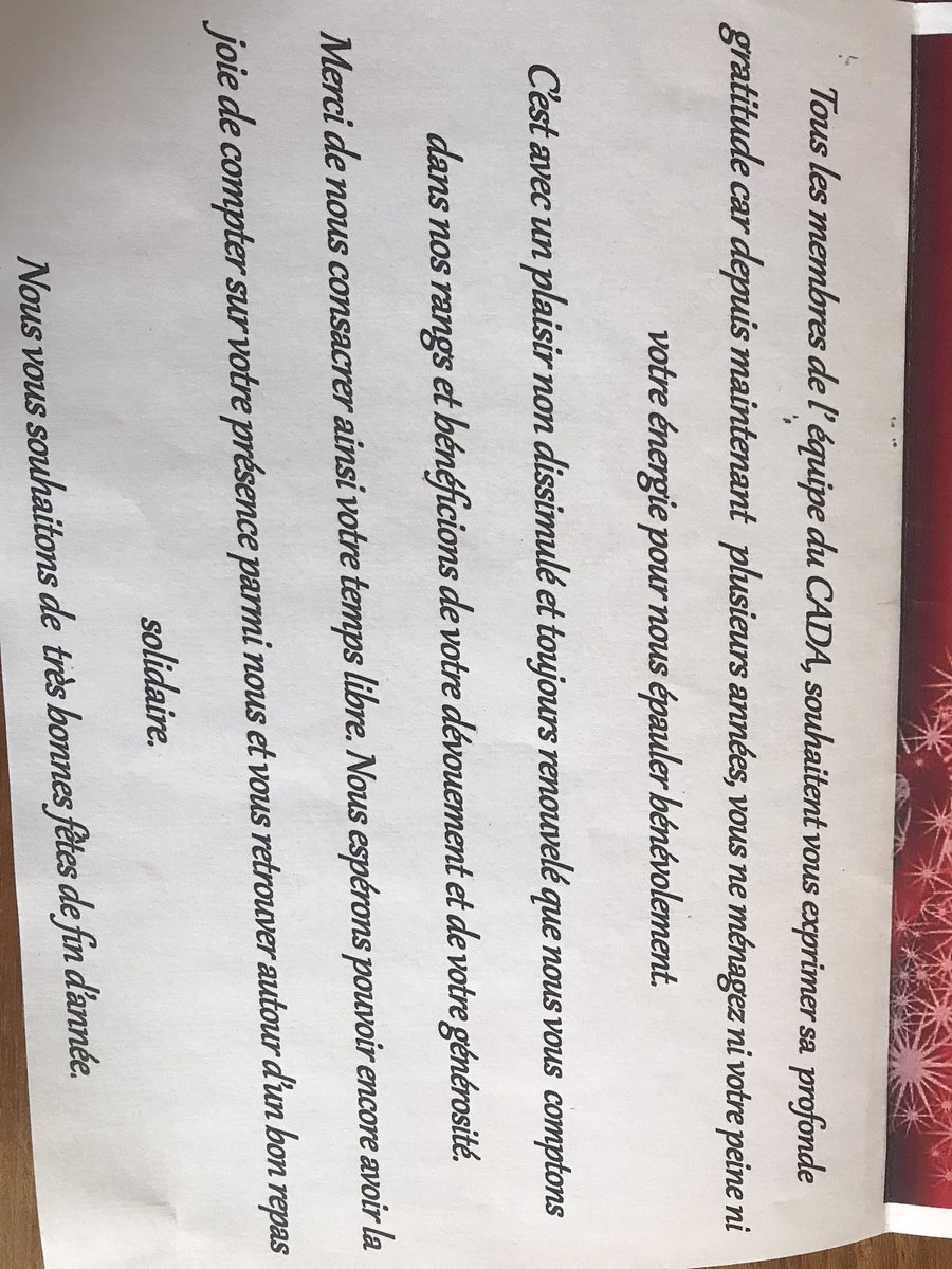 didier_luce's tweet photo. Merci à l’équipe des salariés du CADA @LeoLagrange de Saint Beauzire pour son message de gratitude envers les bénévoles qui œuvrent avec auprès des réfugiés. Ce message, accompagné de quelques chocolats, soutient notre engagement. Ensemble c’est bien ! https://t.co/h687Yj8QuI