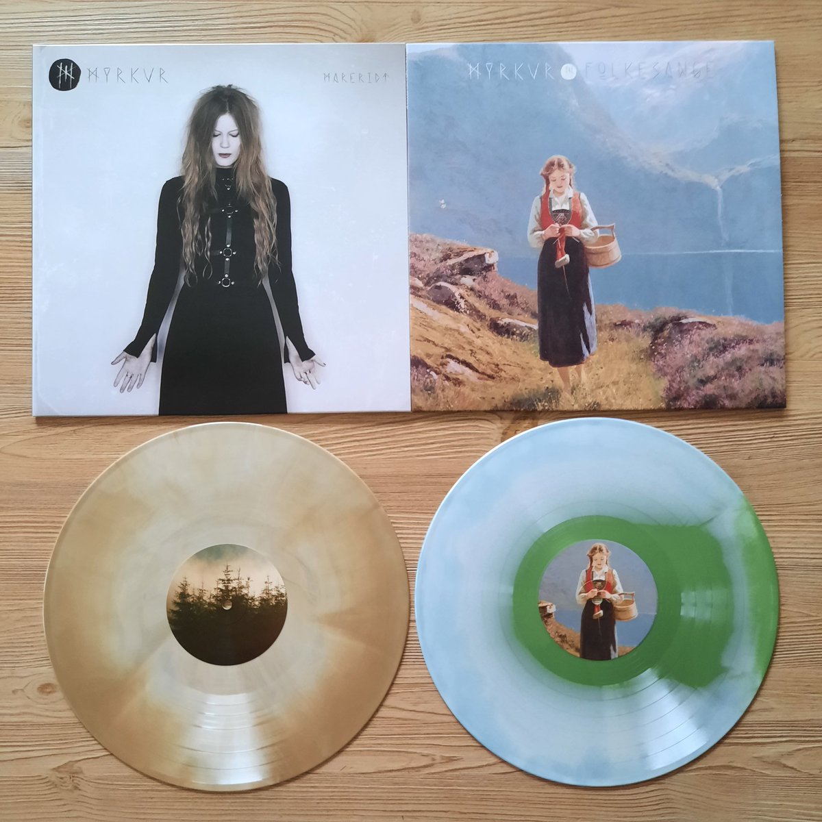 thetrueMeduson's tweet photo. #medusonsvinylcollection
MYRKUR - Mareridt | Folkesange
Nordic blackgaze, nordic folk, both very beautiful albums! 🖤
#myrkur #mareridt #folkesange #folk #nordicfolk #folkmetal #blackmetal #blackgaze #folklore #nordicfolklore #relapserecords #vinyl https://t.co/rmC5qwLndo